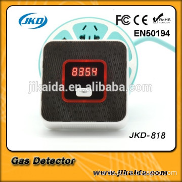 Wireless Digital LED Display Combustible Gas Detector For Home Alarm System personal safe Flash Gas sensor for personal Security